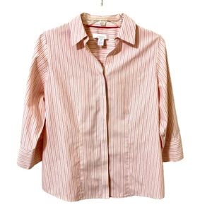 Chico’s No-Iron Botton Down Shirt - Size Small 4